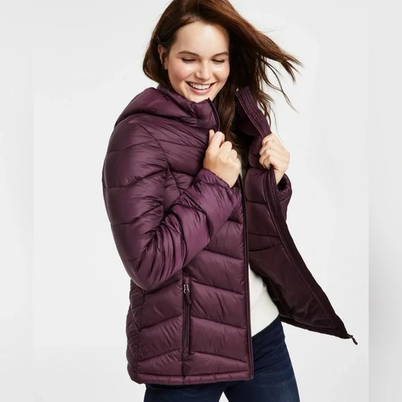 NWT Charter Club Packable Puffer Jacket, S - Picture 1 of 9